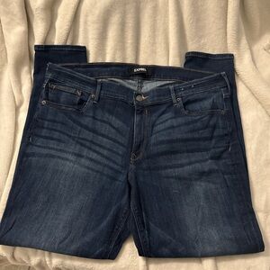 Express Women's Dark Blue Jeans